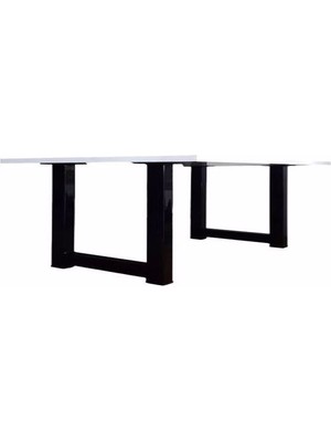 4K Home Design Masa Ayağı Metal Sehpa Ayak Bank Orta Sehpa Bench Ofis Mobilya Ayak U40