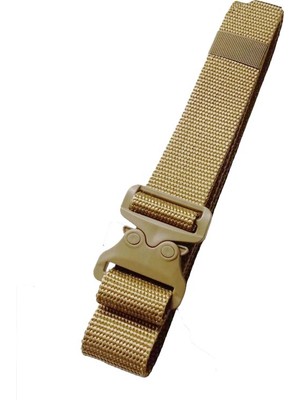 Askervadisi Kobra Tokalı Kum Beji Taktik Kemer