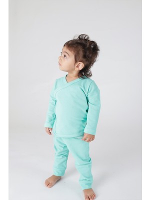 Totzee Basic Pantolon Mint Yeşili