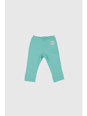 Totzee Basic Pantolon Mint Yeşili