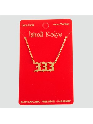 Feryal Uğurlu Rakamlar Uçlu Kolye