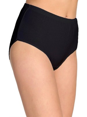 Tutku Kadın Ribana Bato Kilot 3 Siyah 3 Beyaz 6 Adet