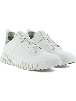 Ecco Beyaz Erkek Sneaker Gruuv M White White