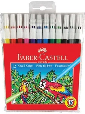 Faber-Castell Faber Castel Keçeli Kalem 12 'li