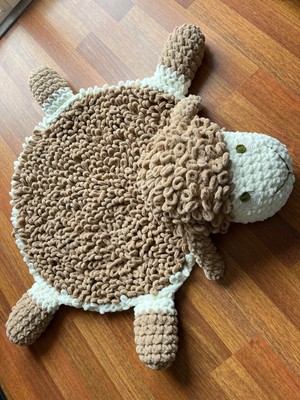 Örgü Bağı El Örgü Oyun Halısı, Yumuşak Örgü Halı