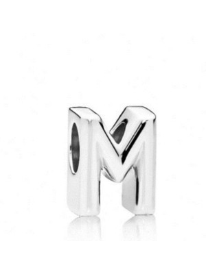 Cygnus Accessory Gümüş M Harfi Charm