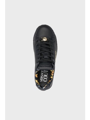 Versace Deri Sneaker Ayakkabı Bayan Ayakkabı 74VA3SKL ZP236 899