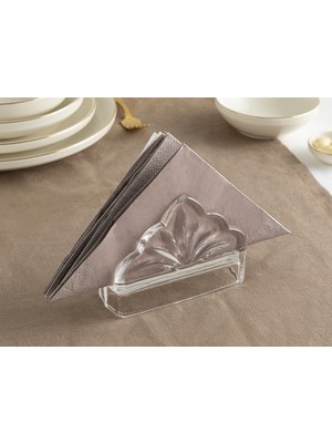 English Home Judie Cam Peçetelik 13X9 cm Şeffaf