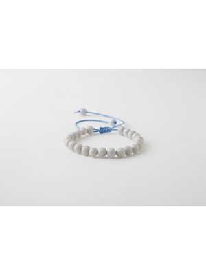 Osmanlı Doğal Taş Mavi Akik 6mm Merdiven Kapama Doğal Taş Bileklik