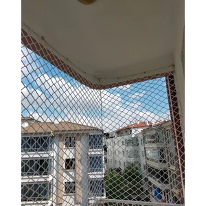 Konak File Çocuk güvenlik filesi, balkon filesi 5*5-6mm (2m*4)