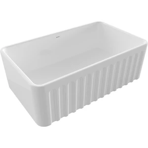 Bocchi Lavello Dekorlu Mutfak Eviyesi 76 cm Parlak Beyaz 1336-001-0120