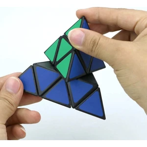 LRS Store Piramit Rubik Küp Üçgen Zeka Küpü Sabır Küpü Prizma