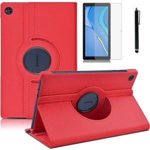 M.TK Moveteck Huawei Matepad Se 10.4 Inç Tablet Uyumlu Kılıf 360 Dönebilen Zırh Kılıf + Ekran Koruyucu + Dokunmatik Kalem 360 Derece Koruma Seti 3in4