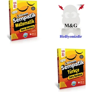Ünlüler Karması 2023 LGS 1. Dönem Sempatik Matematik ve Türkçe Soru Bankası
