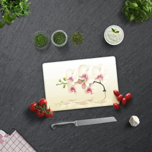 Krem Orkide | Cam Kesme Tahtası - Cam Kesme Tablası |20cm x 30cm
