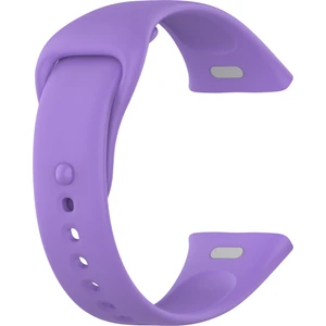 Xiaomi Redmi Watch 3 Kordon Strap Kançalı Model Uyumlu Silikon Lila