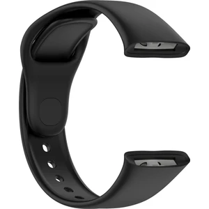 Xiaomi Redmi Watch 3 Kordon Strap Kançalı Model Uyumlu Silikon Siyah