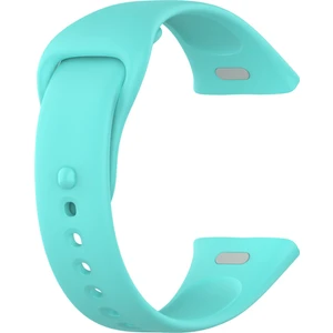 Xiaomi Redmi Watch 3 Kordon Strap Kançalı Model Uyumlu Silikon Turkuaz