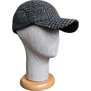 Rupen Kraft Kulaklıklı Kışlık Kaşe Kumaş Beyzbol Şapkası Spor Şapka (Standart Beden)