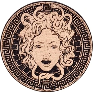 Medusa - Deri Peç - Arma - Askeri Patch Pitbul Peç Patch