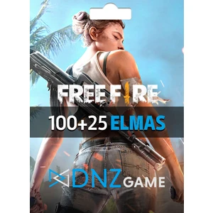Dnz Game Garena Free Fire 100 + 25 Elmas Tr-Eu