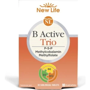 New Life B Active Trio 30 Sublingual Tablet