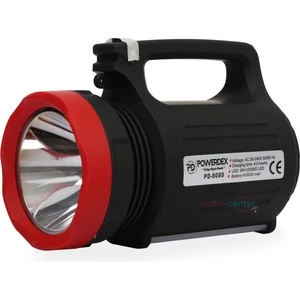 PD-8080 5WATT Şarjlı Projektör Spot Fener