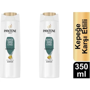 Pantene Kepeğe Karşı Etkili Şampuan 350 ml 2 Adet