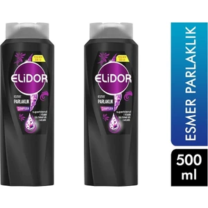 Esmer Parlaklık Şampuan 500 ml Siyah 2 Adet