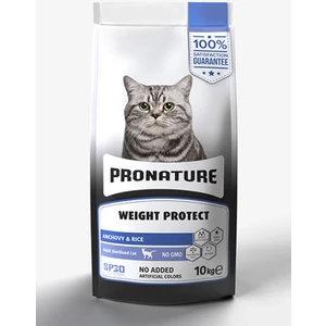 Sterilised Hamsili ve Pirinçli Kısır Kedi Maması 10kg Pronature Weight Protect Cat Anchovy