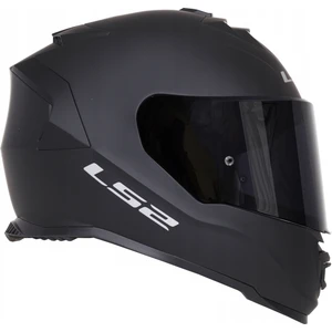 Ls2 Storm 2 Mat Siyah Kapalı Motosiklet Kaskı Siyah Camlı