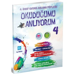 Karaca Eğitim Yayınları 4. Sınıf Okuduğumu Anlıyorum (Okuma Anlama Föyleri)