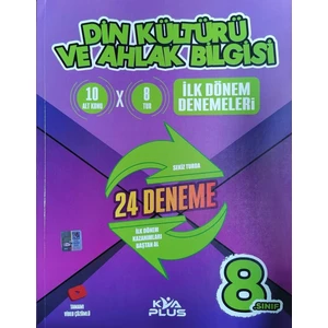 Koray Varol Akademi  Plus 8.Sınıf LGS 1.dönem Din Kültürü 24 Deneme