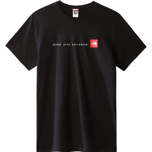 The North Face M Never Stop Exploring Tee Erkek Günlük Tişört NF0A7X1MJK31 Siyah