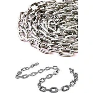 Demir Civata Zincir Makaralı Galvanizli 4 mm