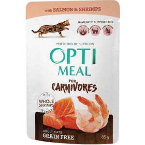 Carnivores Somonlu ve Karidesli Yetişkin Kedi Konservesi 85 gr