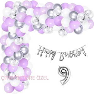 Lüks Doğum Günü Balon Seti