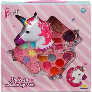 Unicorn Şekilli 3 Katlı Makyaj Güzellik Seti