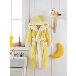 Z&n Style Lüks Jakarlı Bukle Kapüşonlu Çocuk Bornozu "özel Kutusunda"