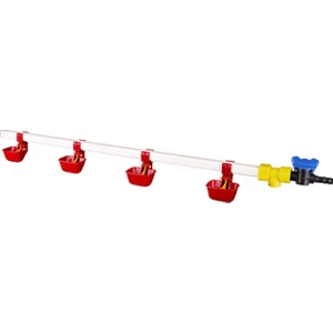Tavpet Nipel Suluk Sistemi 30 Tavukluk 80 cm 4 Nipelli Dilli Çanaklı