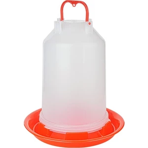 Tavpet Plastik Şeffaf 5 kg Eko Tavuk Yemliği Askılı