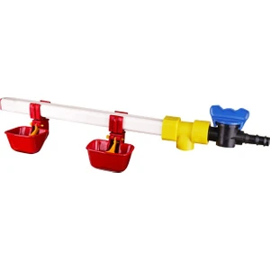 Tavpet Nipel Suluk Sistemi 15 Tavukluk 40 cm 2 Nipelli Dilli Çanaklı