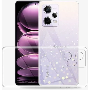 M.TK Moveteck Xiaomi Redmi Note 12 Pro 5g Uyumlu Kılıf Kamera Lens Korumalı Şeffaf Sararmaz Arka Kapak Tam Kaplar Tpu Clear Slim Case