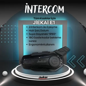 JK1000 Jiekai Intercom  Bluetooth Interkom Kulaklık Mikrofon Seti