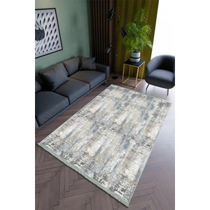 10 Post Online Salon Halısı Modern Lacivert Krem Yolluk Kaymaz Yuvarlak Oval Kesme Ince Yıkanabilir Halı