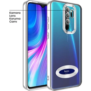 Xiaomi Redmi Note 8 Pro Kılıf Zebana Glint Silikon Kılıf Gri
