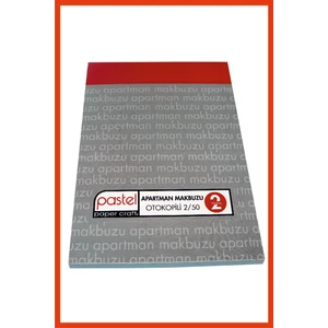 Apartman Makbuzu 14X20 cm Boyutunda 2/50 Otokopili 1 Asıl 1 Suret 2 Nüsha