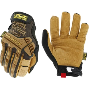 Wear® M-Pact Durahide Leather Deri Eldiven (Siyah/kahve)