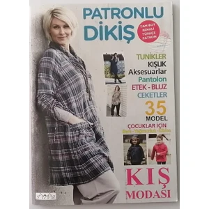Balım Örgü Evi Patronlu Dikiş Kış Modası Dergisi