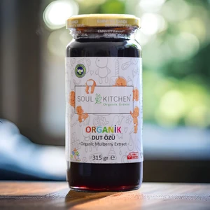 Soul Kitchen Organik Dut Özü 315 gr (Soğuk Sıkım) (Şeker İlavesiz)